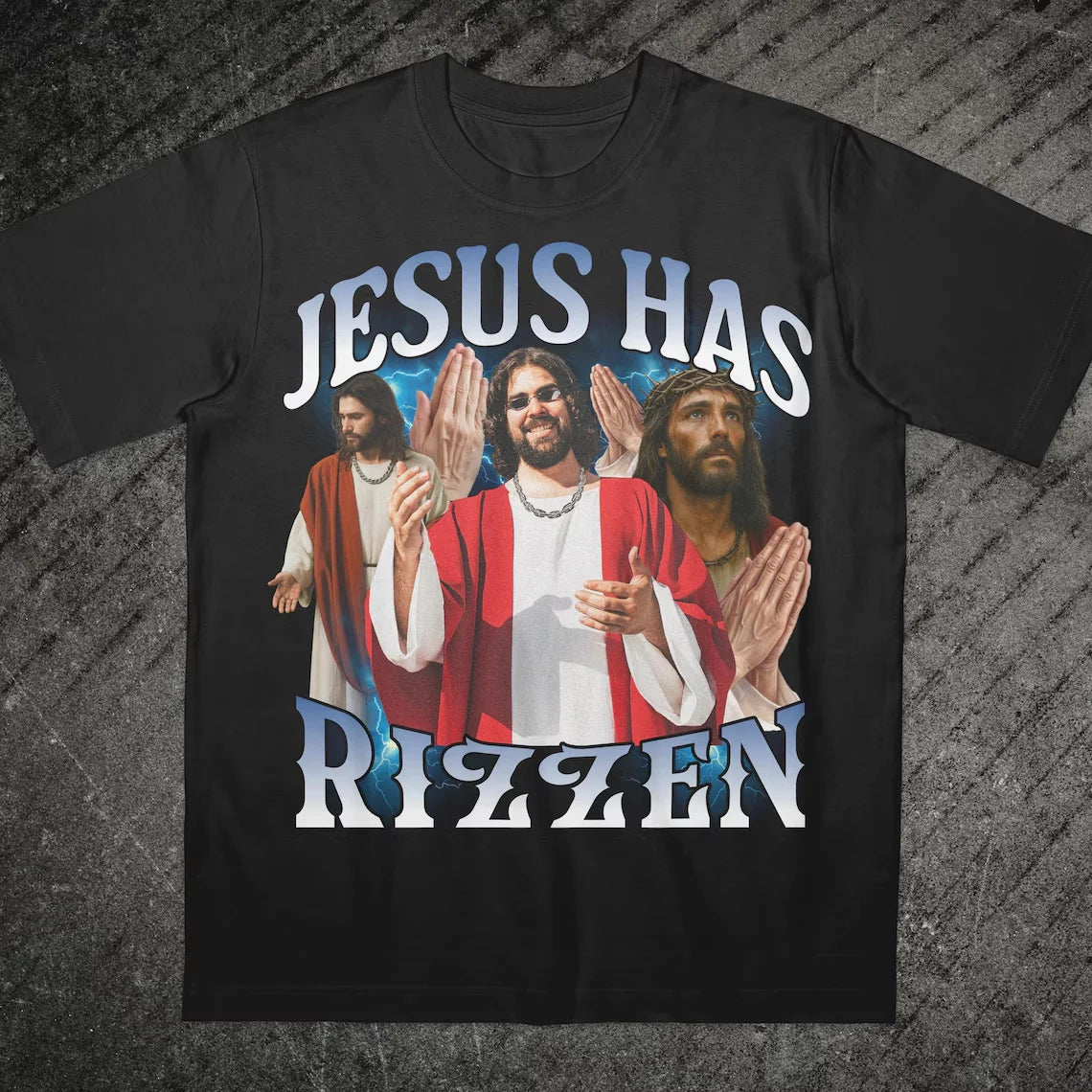 Christian Tshirts Jesus Loves You T-shirt Round Neck Summer Cotton T Shirt Camisetas Men Women Clothing Tee