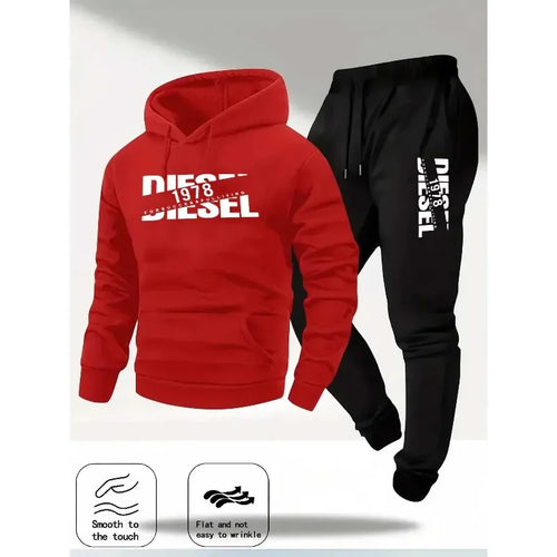 2025 popular autumn and winter new hooded sportswear sportswear fashion hooded sportswear casual sportswear and pants two in one