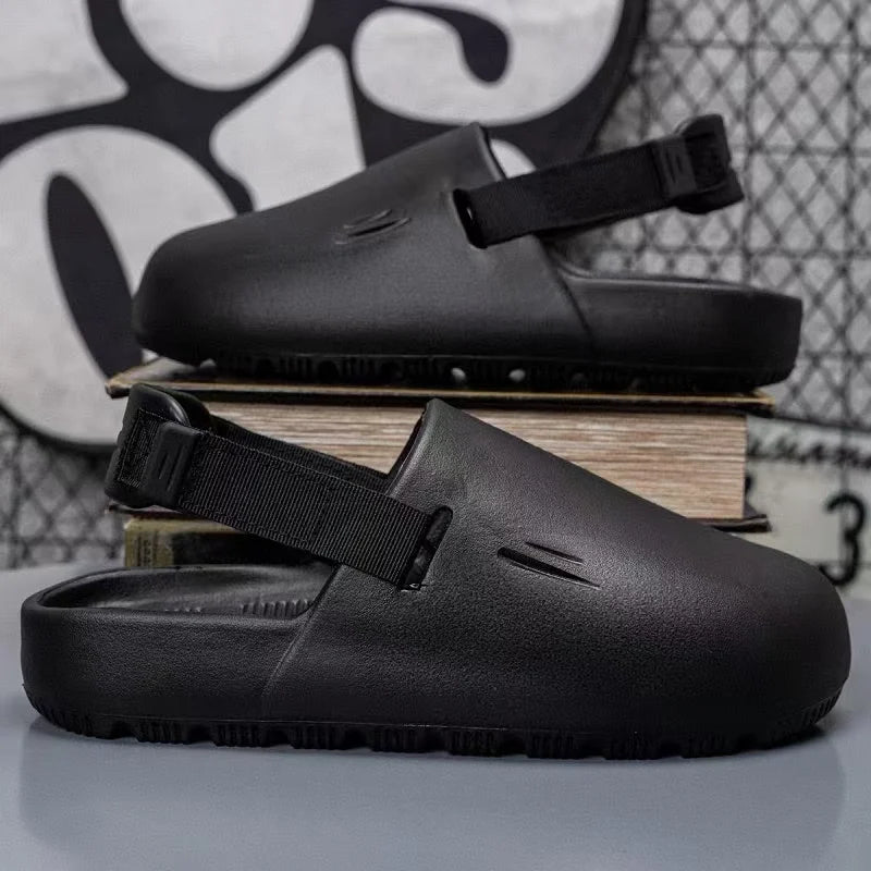 Fashion Breathable Men's Sandals Outdoor Lightweight Slippers Male Garden Shoes Non-slip Beach Shoes Comfortable Walking Shoes