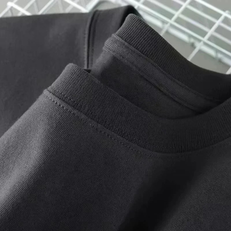 2026 Summer New Style Personalized Letter Print Comfortable and Breathable Outdoor Leisure Men's T-Shirt for Europe and America