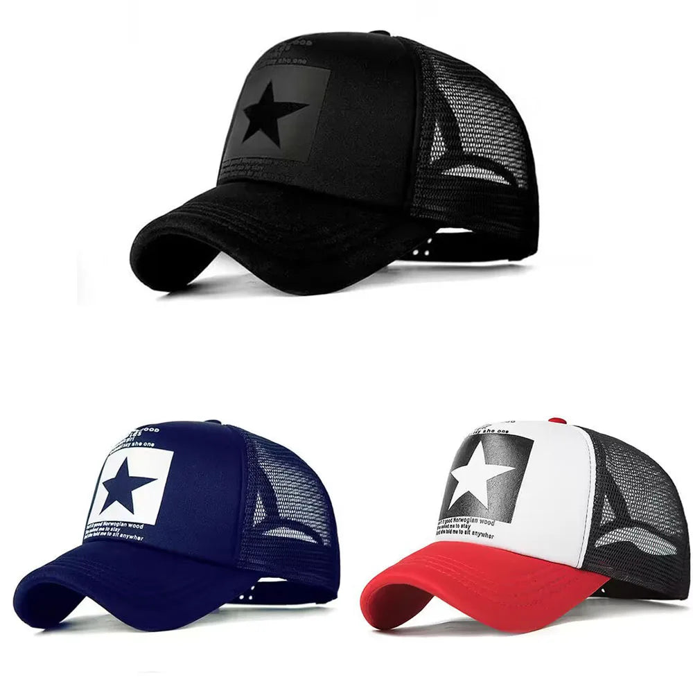 Fashion Spring Baseball Cap Snapback Mesh Hats Hip Hop Caps Cool Men Caps Female Outdoor Casual Sun Hat