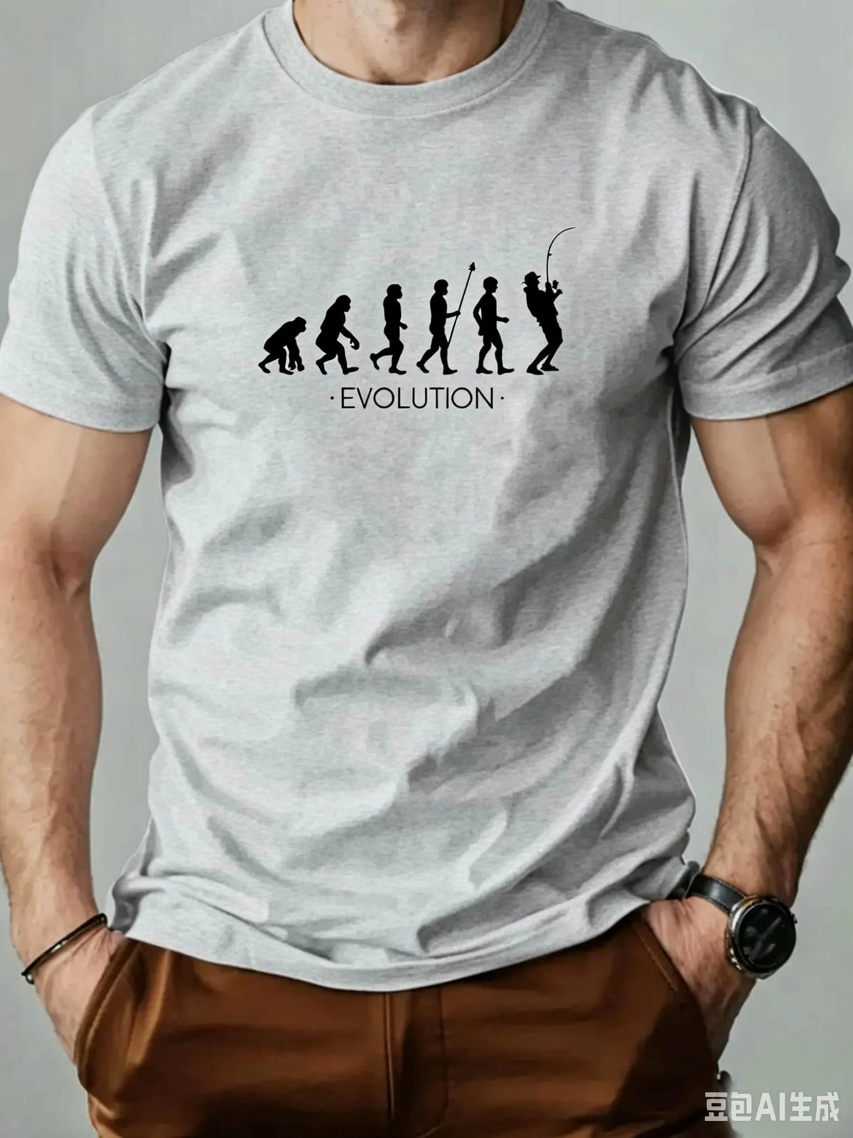 Men's summer casual sports T-shirt, bestseller, large size, American retro daily versatile soft and comfortable top