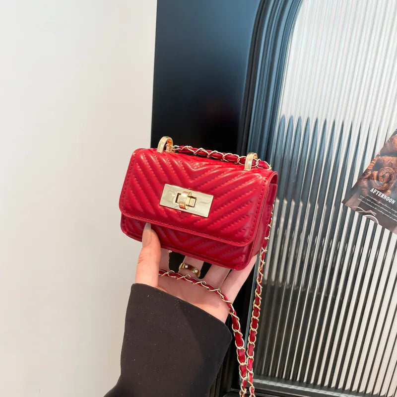 Design Bags for Women, Trendy New Western-style Chain Mini Crossbody Bags, Fashionable Temperament Bags