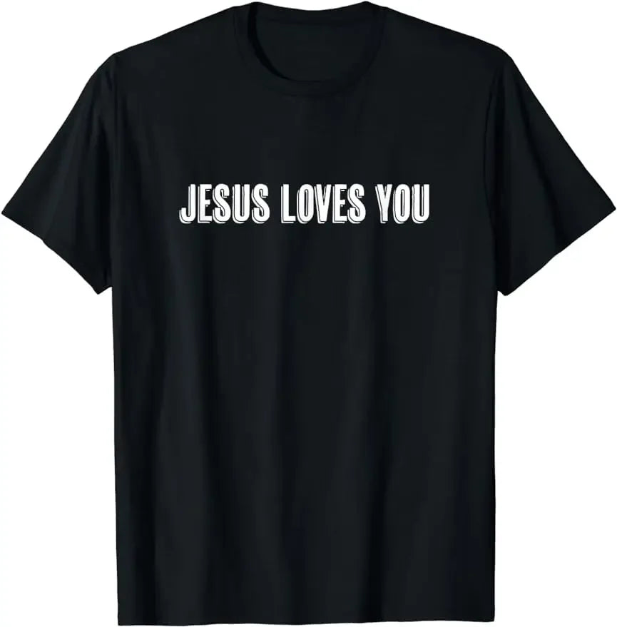 Christian T-shirt Jesus Is King Bible Verse for Men and Women Unisex Style for Women Men Classic Short-sleev T-shirt