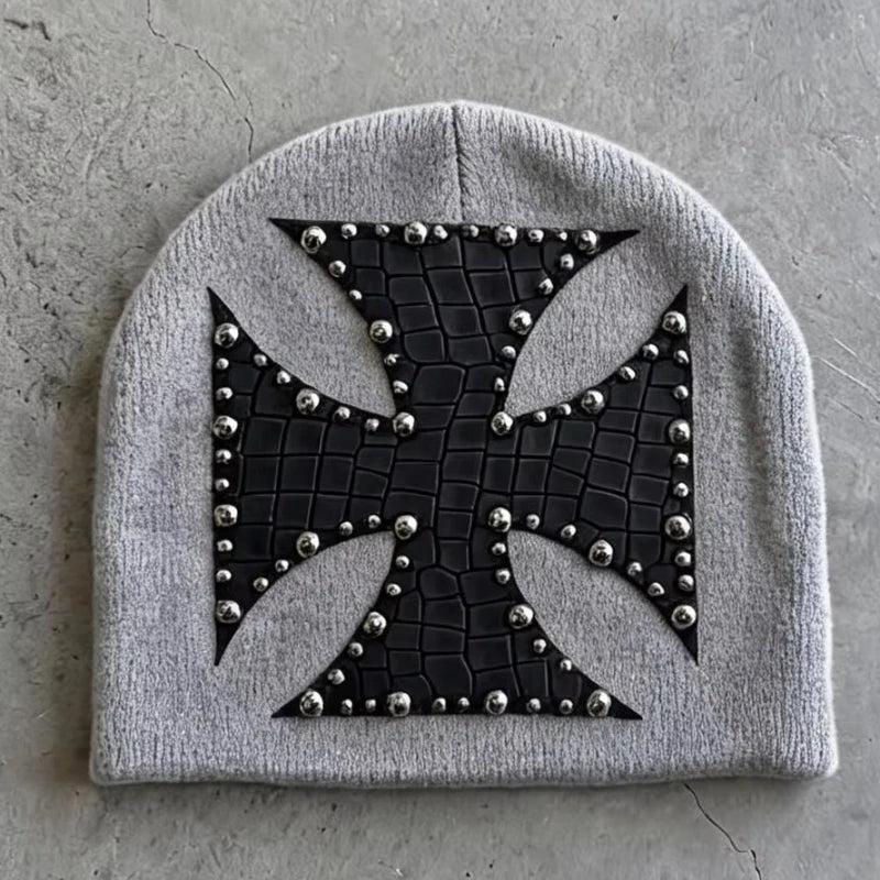 Harajuku Trendy Dome Knitted Hat 2026 Fashion Street Hip Hop Punk High Street Autumn Personalized Design Stylish Ins Clothing