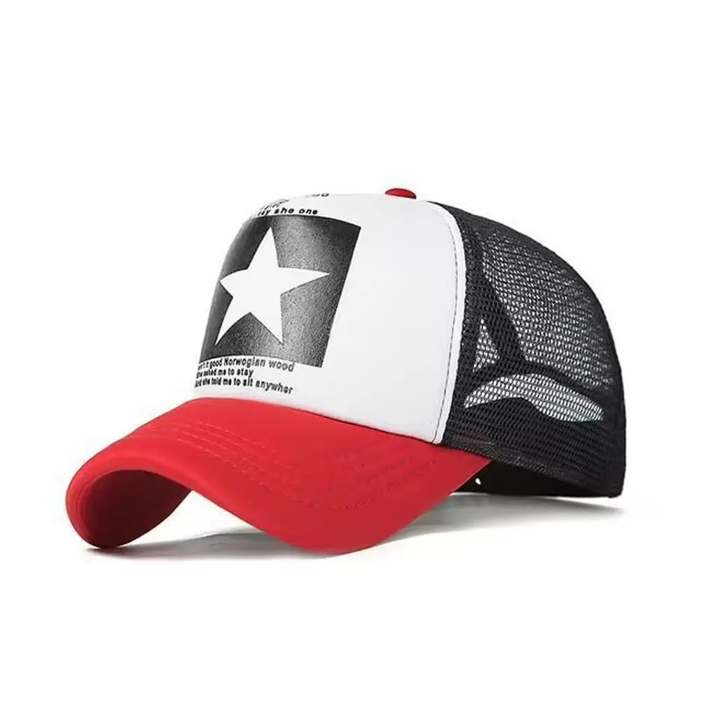 2026 Fashion Spring Baseball Cap Snapback Mesh Hats Hip Hop Caps Cool Men Caps Female Outdoor Casual Sun Hat
