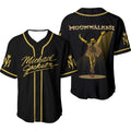 New Summer Men's MJ Michael Jackson Printed Baseball Jersey Neutral O-Neck Short Sleeve Women's Fashion Hip Hop T-shirt Fan Gift