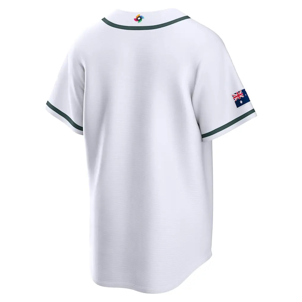 3d Printing Travis Bazzana Australia Baseball Jersey 2026 WBC World Baseball Classic Australia Team Shirt Men's Kids Uniform