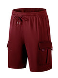 Summer Men's Casual Shorts Loose Comfortable Multi-Pocket Cargo Shorts Outdoor Sports Jogging Five-point Pants Men Clothes