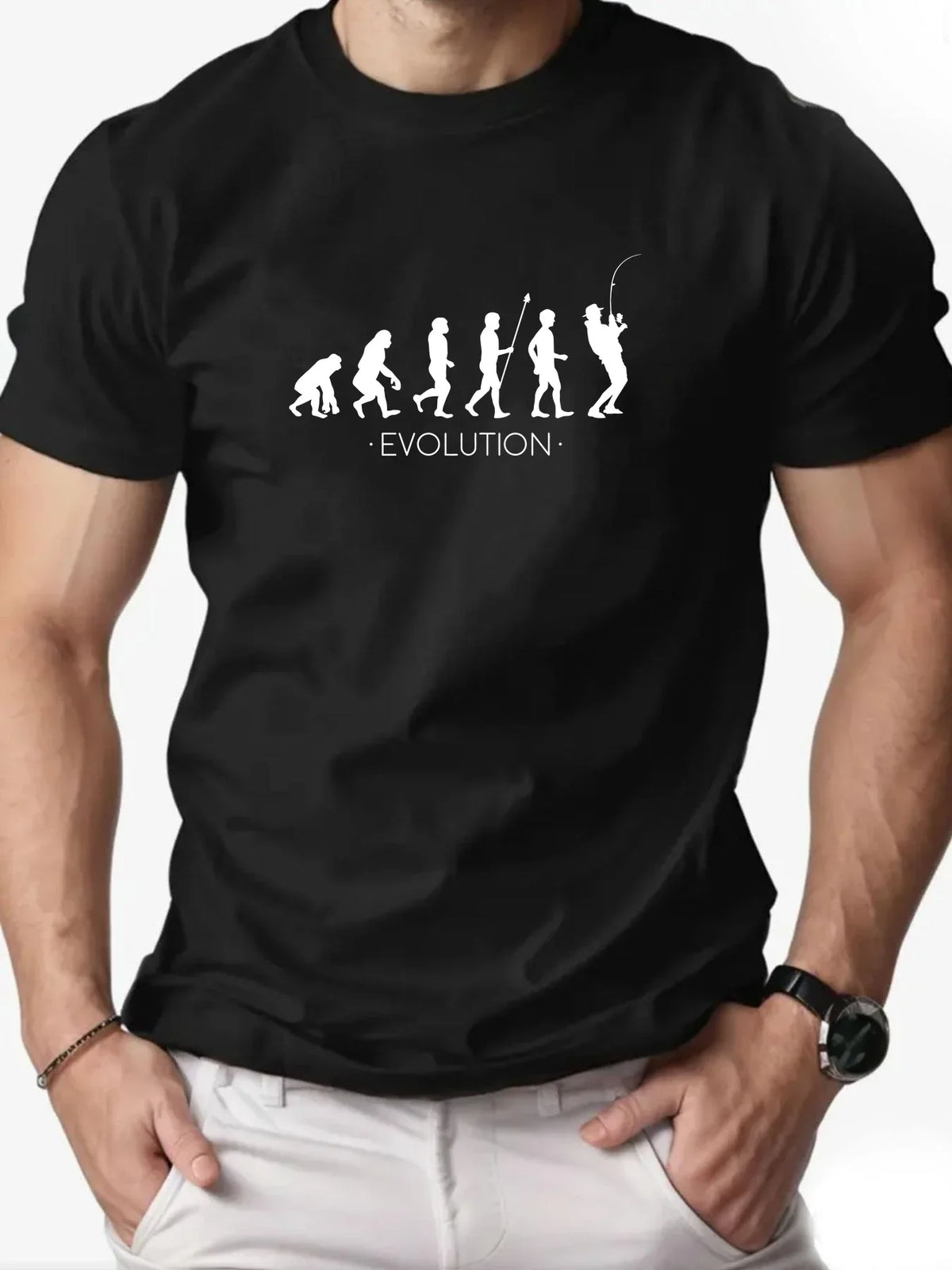 Men's summer casual sports T-shirt, bestseller, large size, American retro daily versatile soft and comfortable top