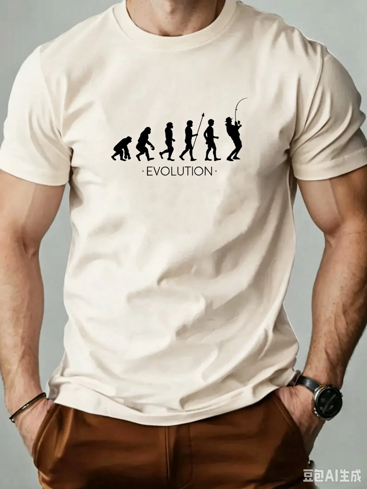 Men's summer casual sports T-shirt, bestseller, large size, American retro daily versatile soft and comfortable top