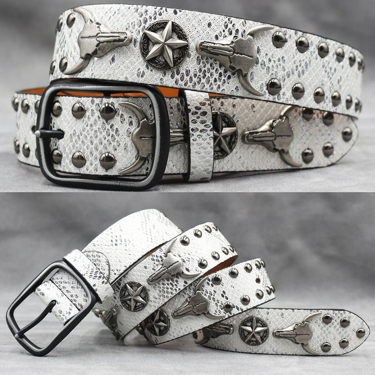 Rivet PU  Leather men's belt Fashion alloy belts Buckle luxury brand jeans belts for men business belt female belt