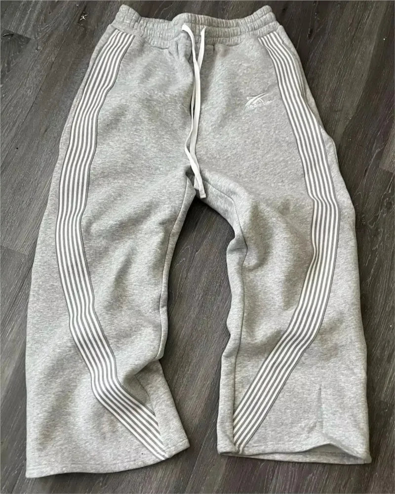 Man Embroidery Baggy Pants Cargo Streetwear Joggers Unisex Y2k Retro Goth Sweatpants Trousers Work Pants Harajuku Korean Clothes