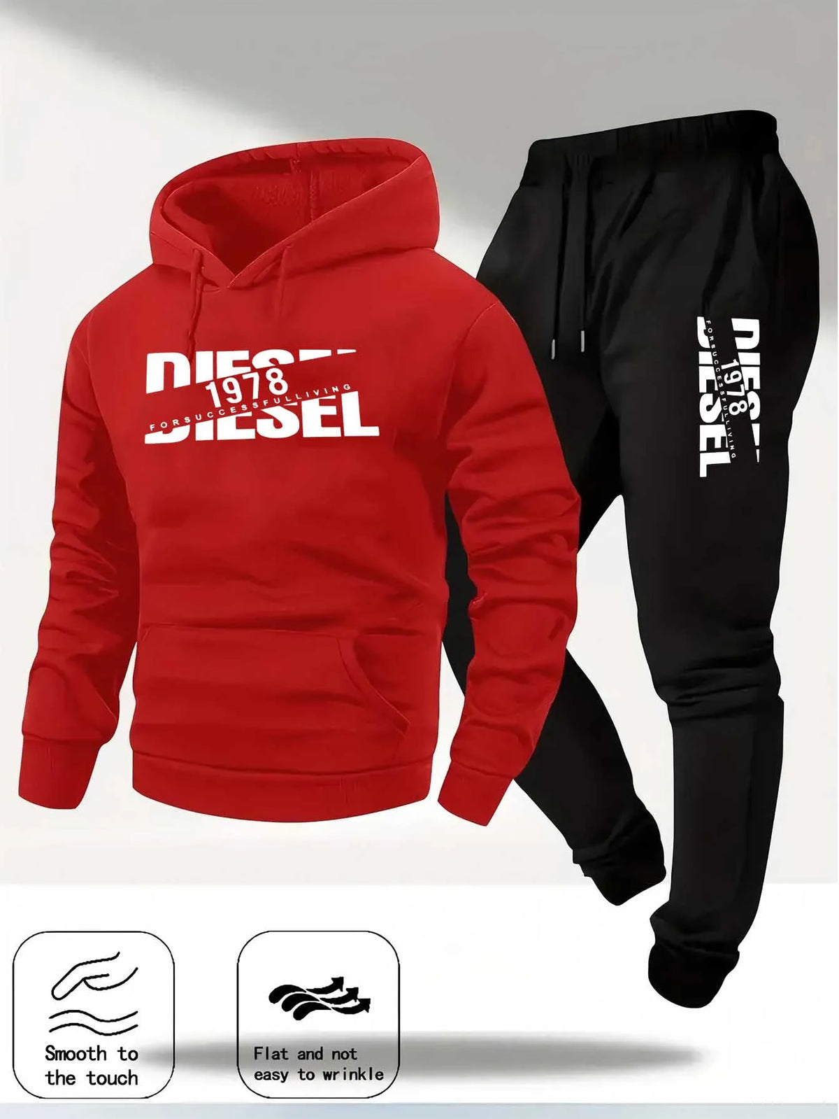 2025 popular autumn and winter new hooded sportswear sportswear fashion hooded sportswear casual sportswear and pants two in one