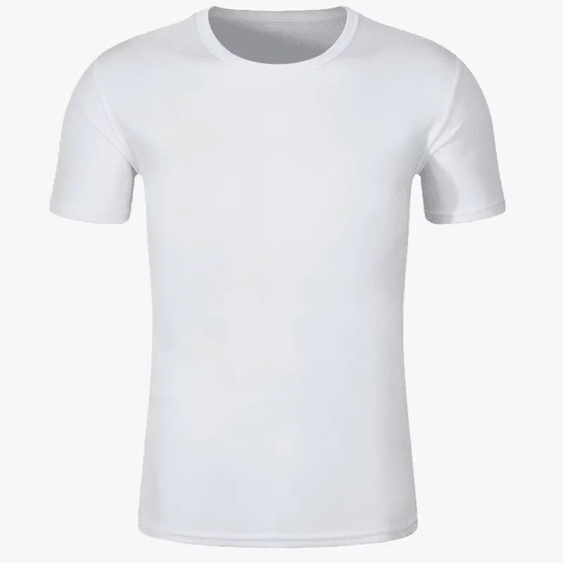T shirt for Men 2025 New man Clothing Trendy Fitness streetwear Polyester O-Neck Casual T-shirt Male Oversized Y2k tops T-shirts