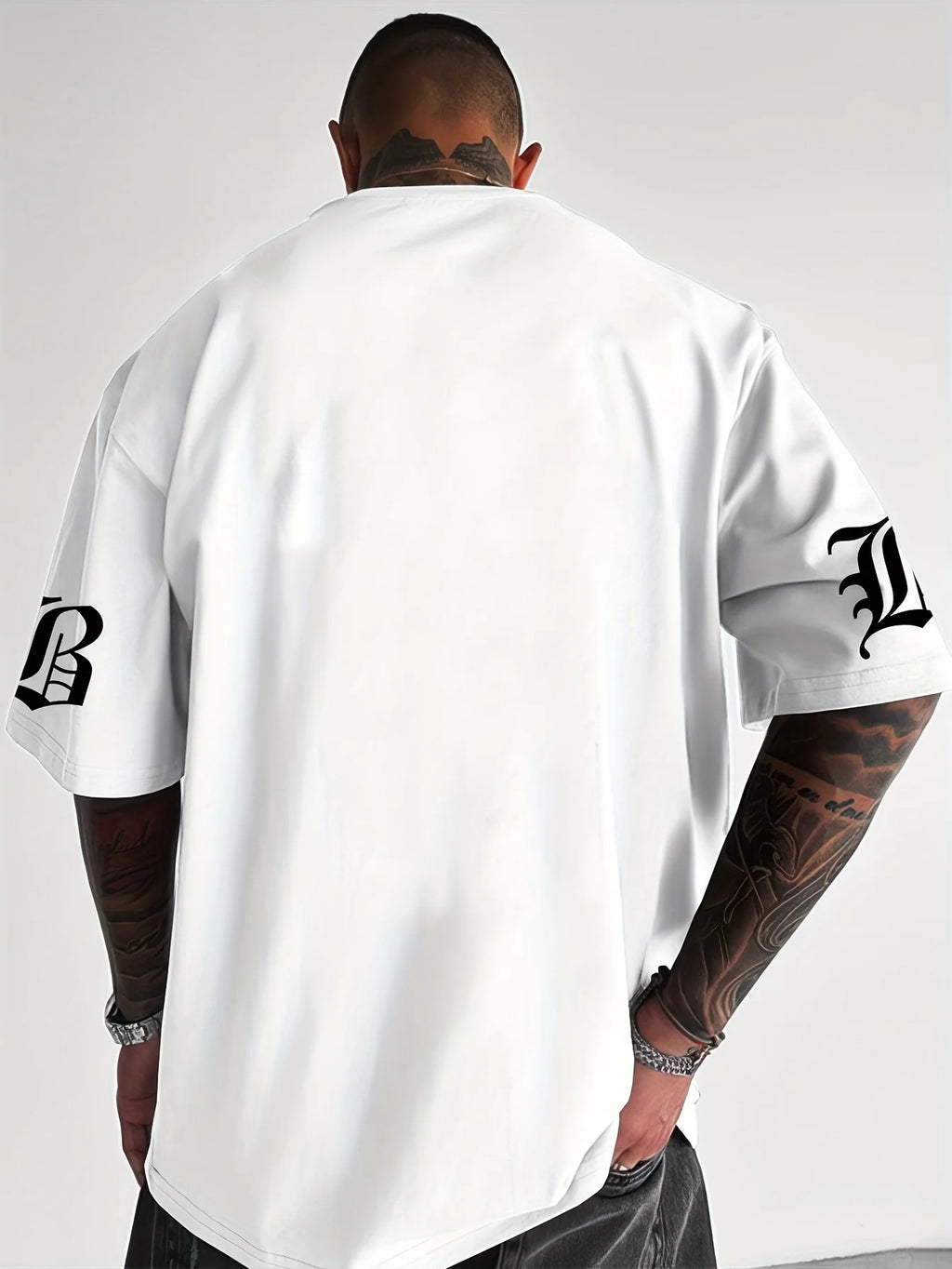 New Summer 2025 casual simple fashionable comfortable breathable and soft 3D letter printed men's T-shirt