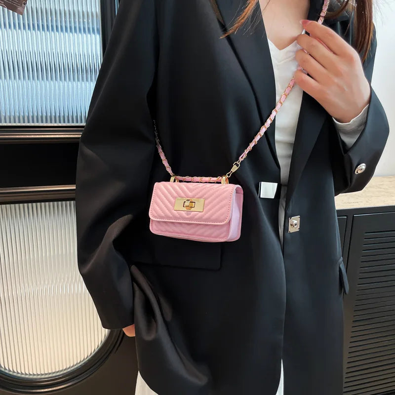Design Bags for Women, Trendy New Western-style Chain Mini Crossbody Bags, Fashionable Temperament Bags