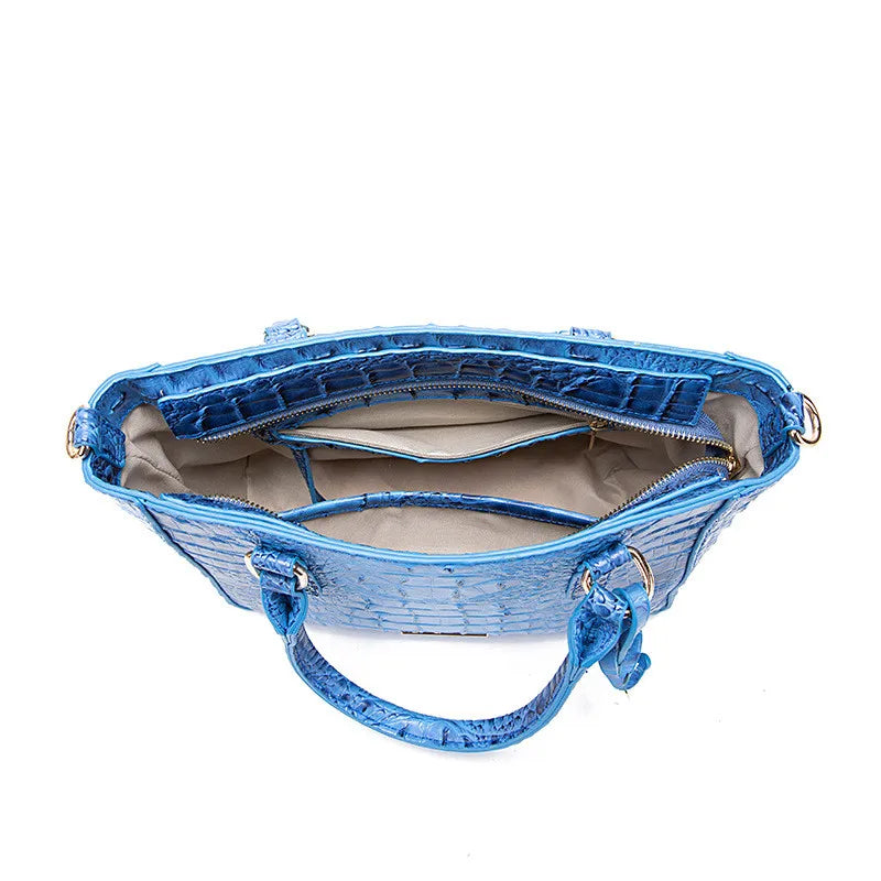XMESSUN New Crocodile Pattern Crossbody Bags for Women 2026 Fashion Designer Luxury Vintage Lady PU Leather Shoulder Handbag
