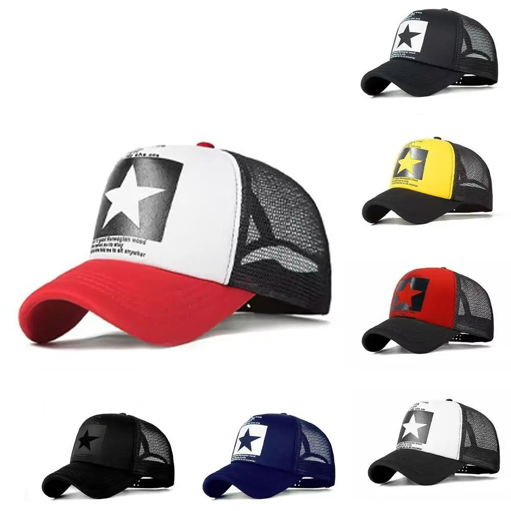 2026 Fashion Spring Baseball Cap Snapback Mesh Hats Hip Hop Caps Cool Men Caps Female Outdoor Casual Sun Hat