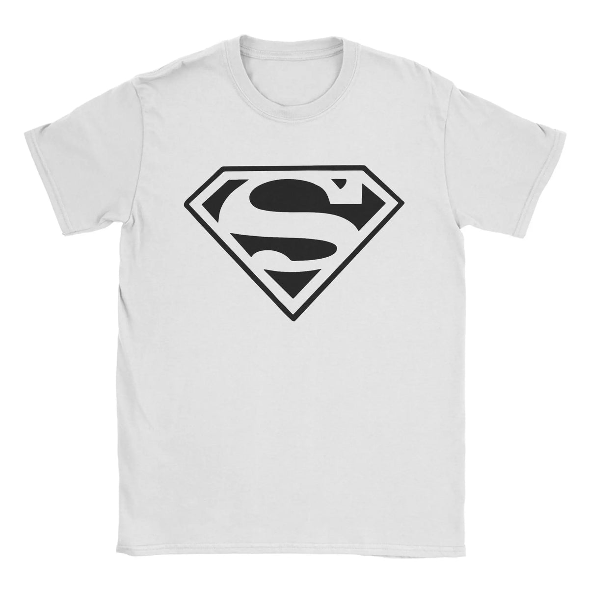 Supermans Superhero T-Shirts for Men Women  Funny 100% Cotton Tee Shirt Crewneck Short Sleeve T Shirts Classic Clothes