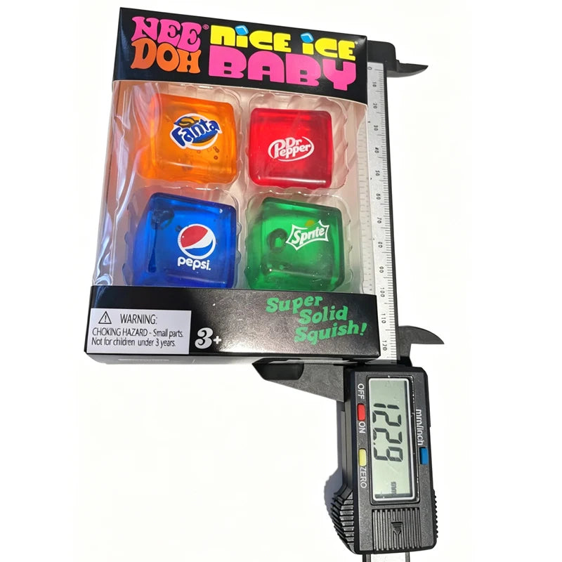 Squishy Schylling* NeeDoh* Nice Cube /*Sensory Squeeze Toy Super Squish Stress Relief Anxiety Sensory Tool Stress Reliever Toys