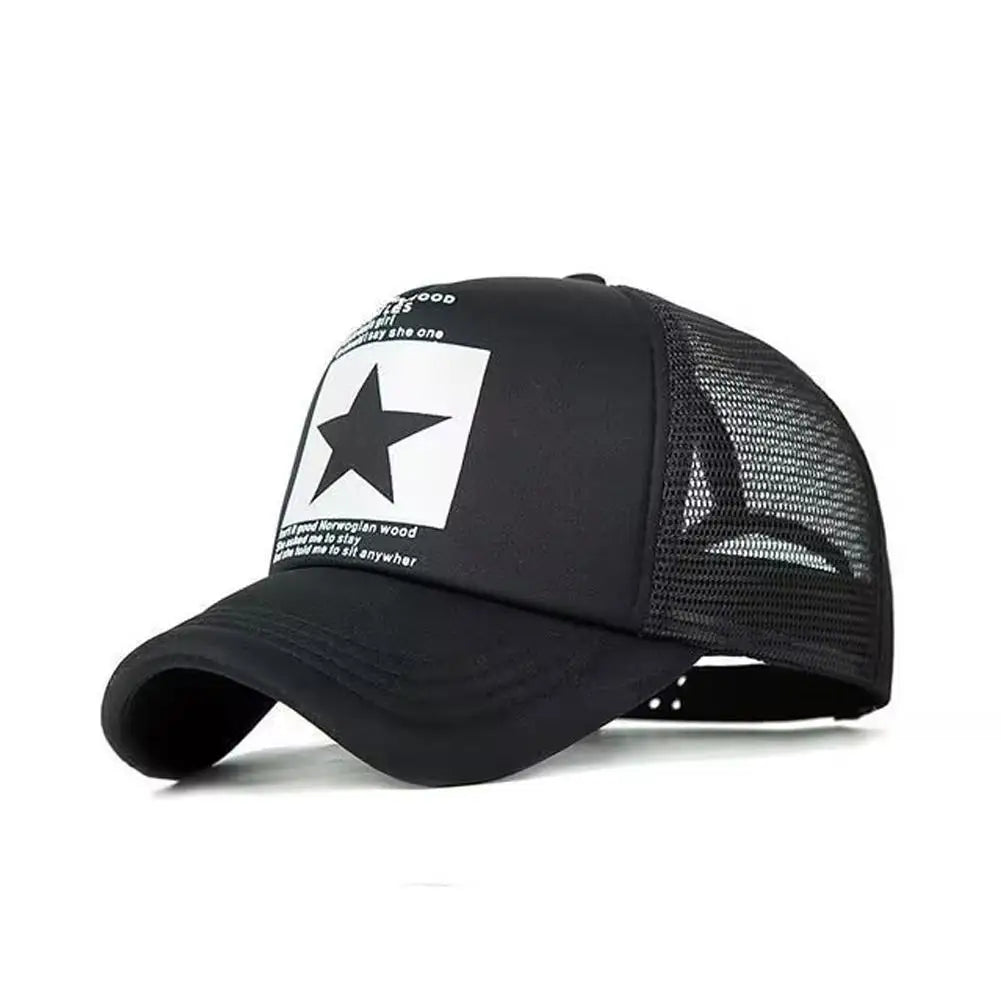 2026 Fashion Spring Baseball Cap Snapback Mesh Hats Hip Hop Caps Cool Men Caps Female Outdoor Casual Sun Hat