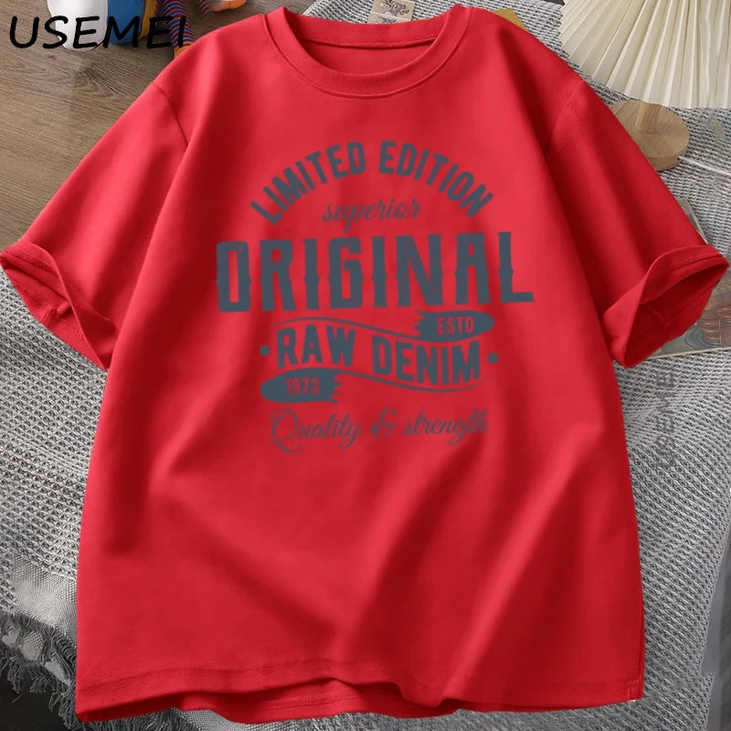 Men's Designer Clothes T-shirt Summer Round Neck Short Sleeve Cotton Tshirt Letter Printed Casual Graphic T Shirts Loose Tees