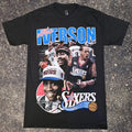 American Loeb Allen Iverson Basketball Graphic T-Shirt Men's Women's T-Shirt Summer Vintage Fashion Streetwear Harajuku Top