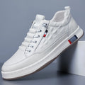 New Autumn Winter Men Sneakers Casual Genuine Leather Outdoor Sport Men Trekking Leather Shoes Climbing Hunting Vulcanize Shoes